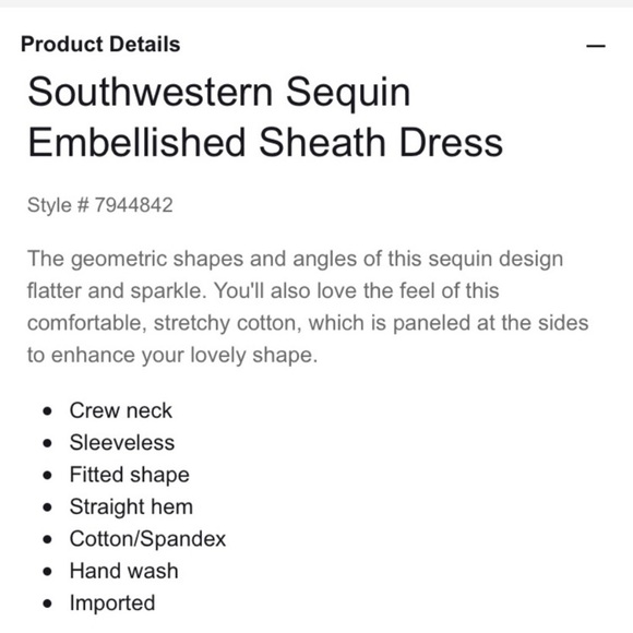 Express Sequin Dress - Picture 3 of 5